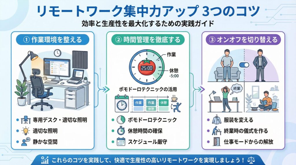 リモートワークの効率化ガイド